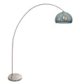 Booglamp Solva 3920ST met een smoke kleurige kunststof bol