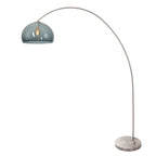 Booglamp Solva 3920ST met een smoke kleurige kunststof bol