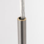 Hanglamp Sparkled Light 3959ST staal met zwart linnen kap goud