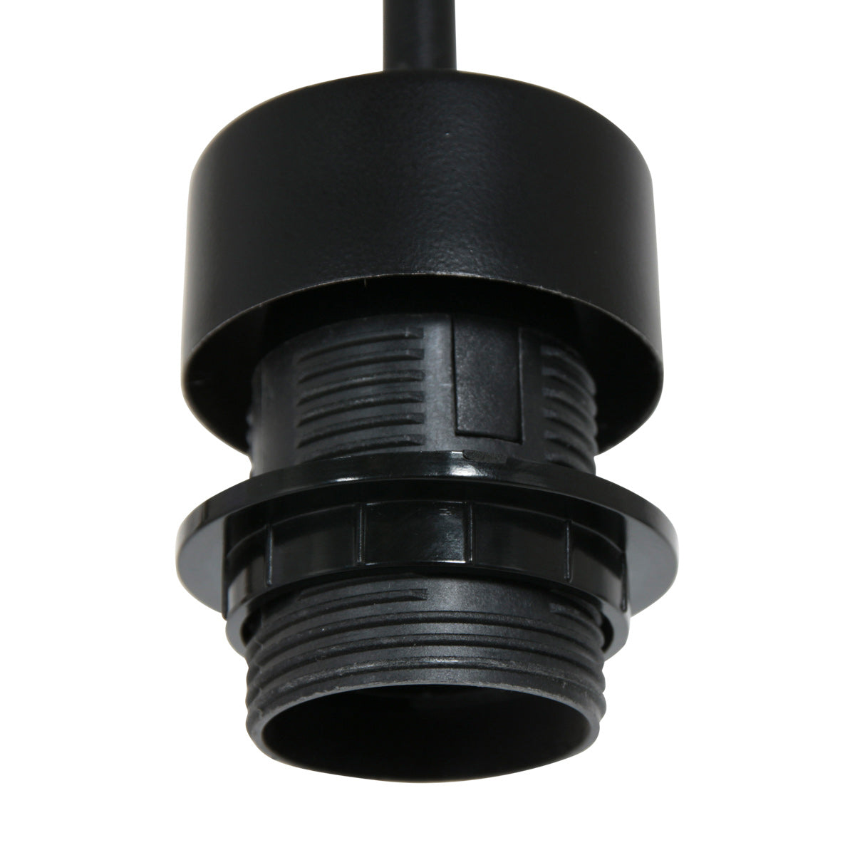 Hanglamp Sparkled Light 3960ZW, zwart met zwart linnen kap goud