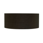 Booglamp Sparkled Light 3963ST staal met zwart linnen kap