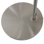 Booglamp Sparkled Light 3963ST staal met zwart linnen kap
