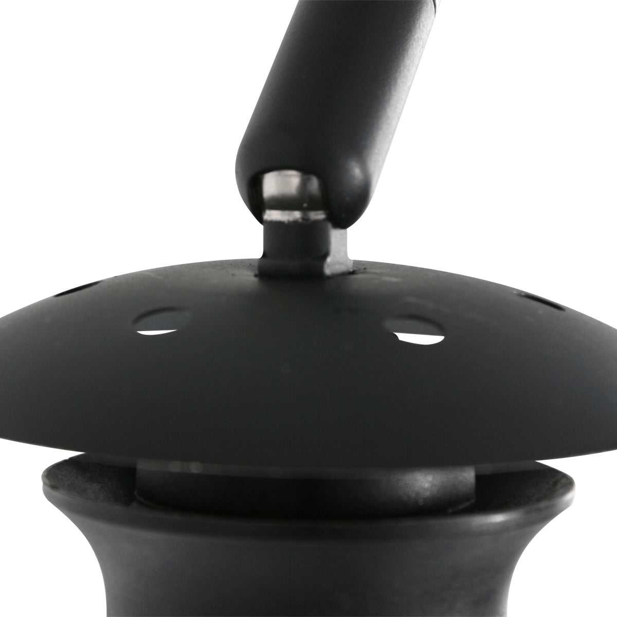 Boog wandlamp Sparkled Light 3967ZW zwart met zwart linnen kap