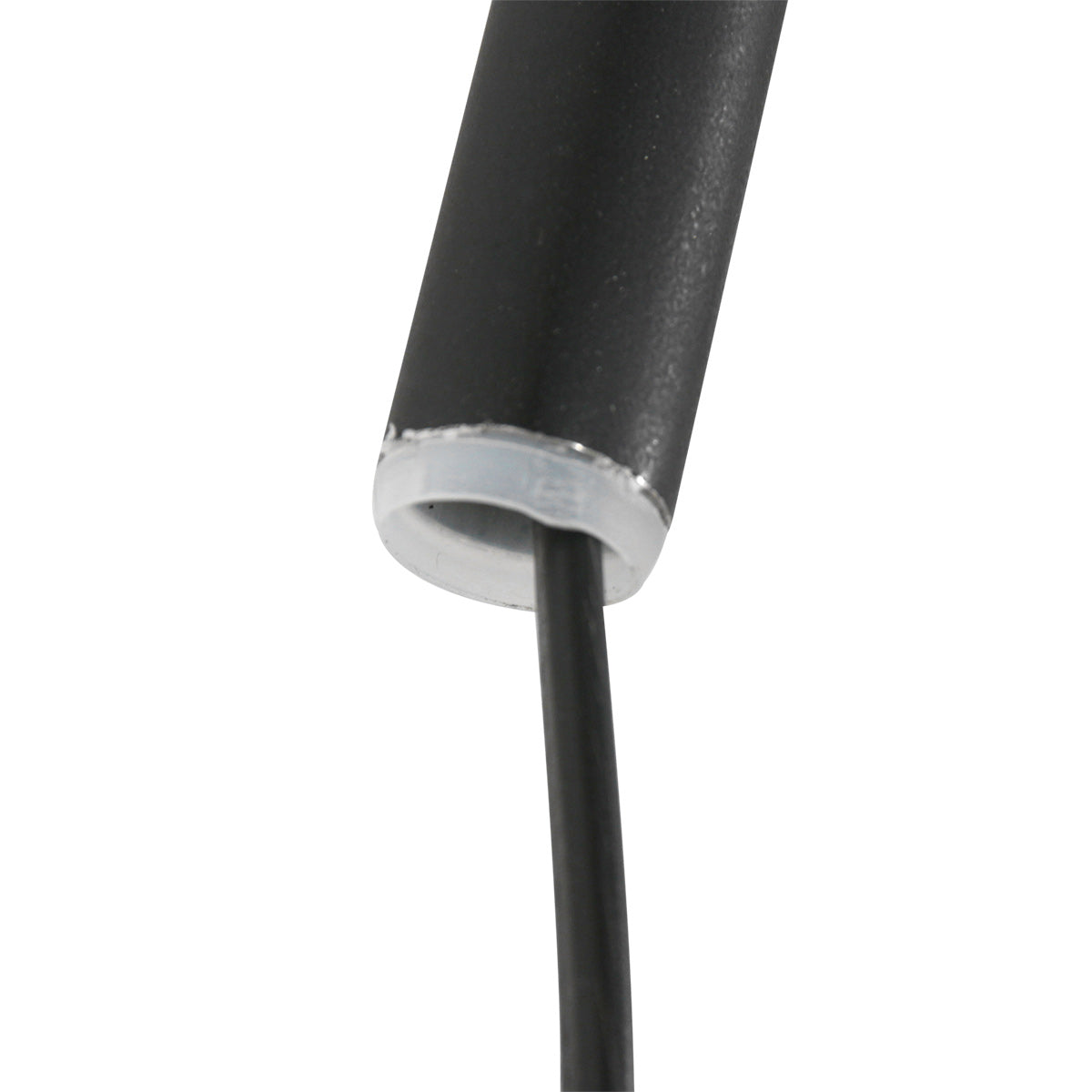 Boog wandlamp Sparkled Light 3967ZW zwart met zwart linnen kap