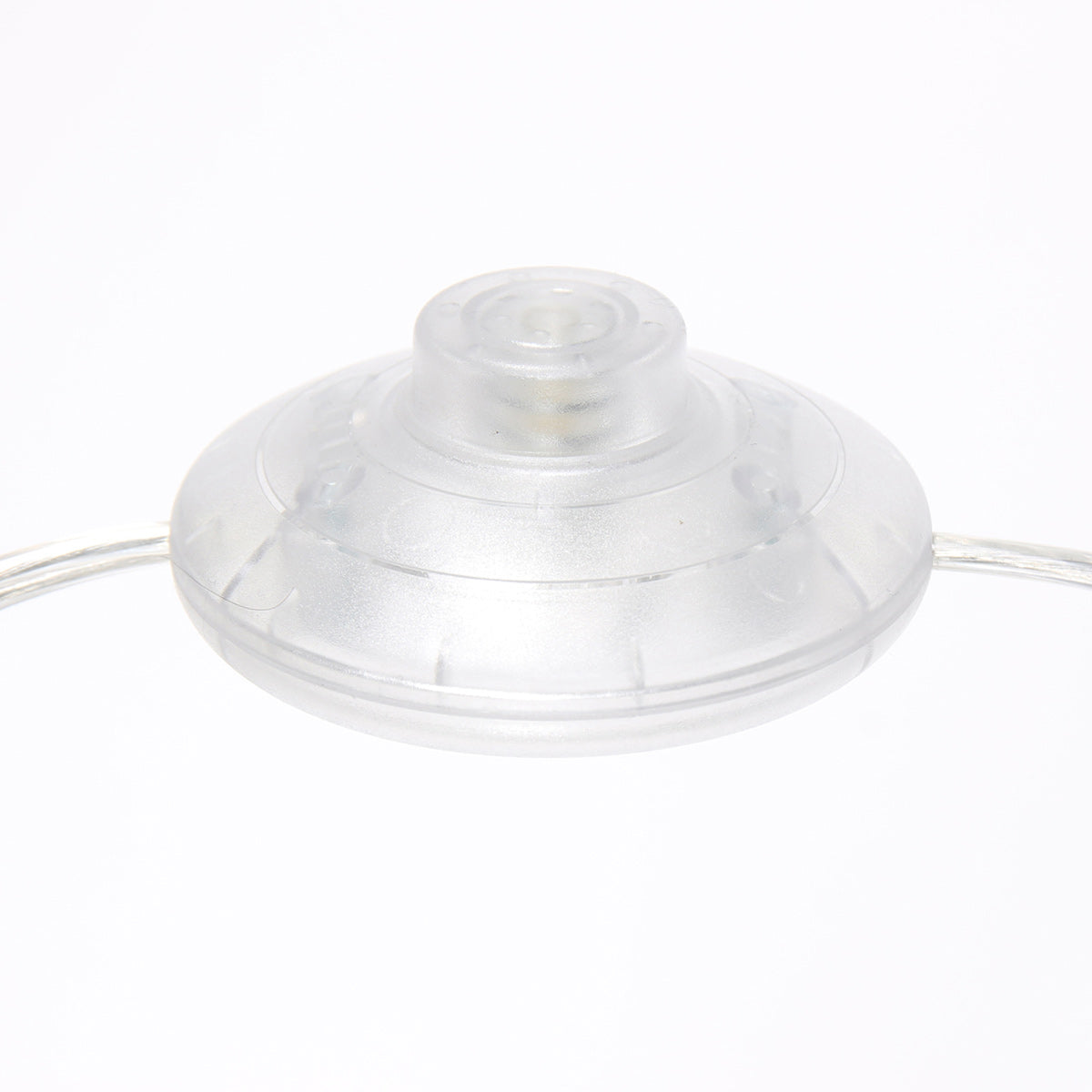 Staalkleurige vloerlamp Prestige Chic 3975ST met zwart linnen kap