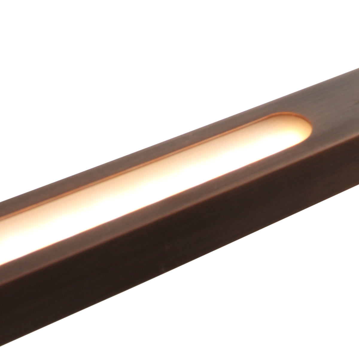 Hanglamp Bande 3994BR bronzen LED hanglamp in warme tint 114cm breed