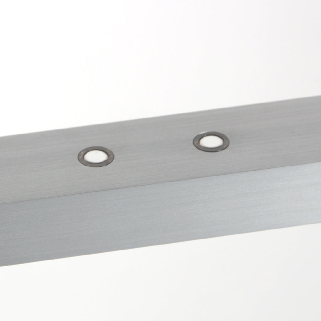Hanglamp Bande 3994ST staal LED hanglamp met cable lift 114cm breed