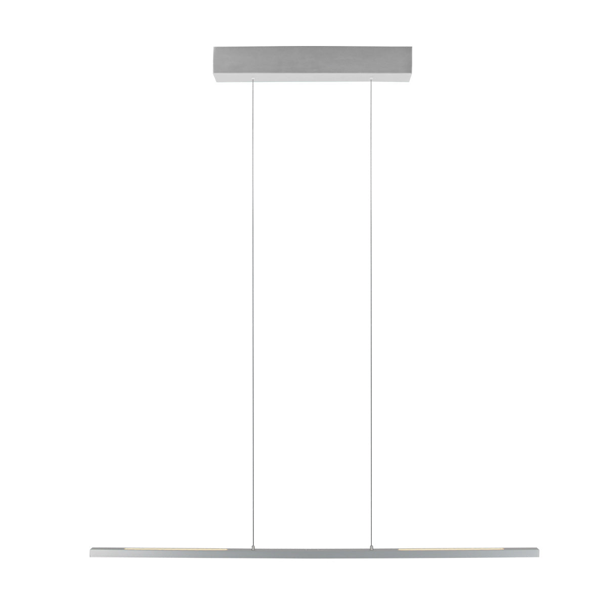 Hanglamp Bande 3994ST staal LED hanglamp met cable lift 114cm breed
