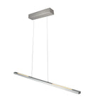 Hanglamp Bande 3994ST staal LED hanglamp met cable lift 114cm breed