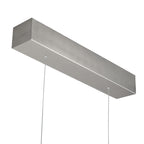 Hanglamp Bande 3994ST staal LED hanglamp met cable lift 114cm breed