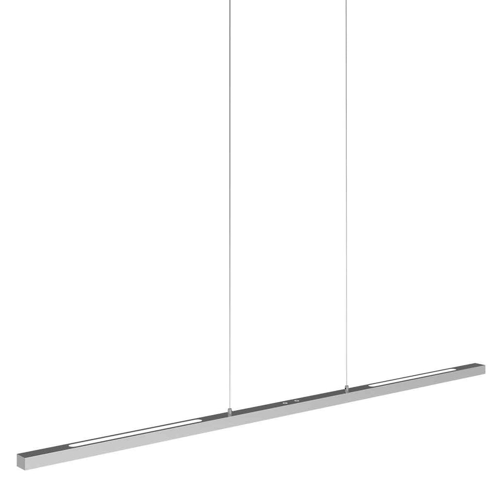 Hanglamp Bande 3994ST staal LED hanglamp met cable lift 114cm breed