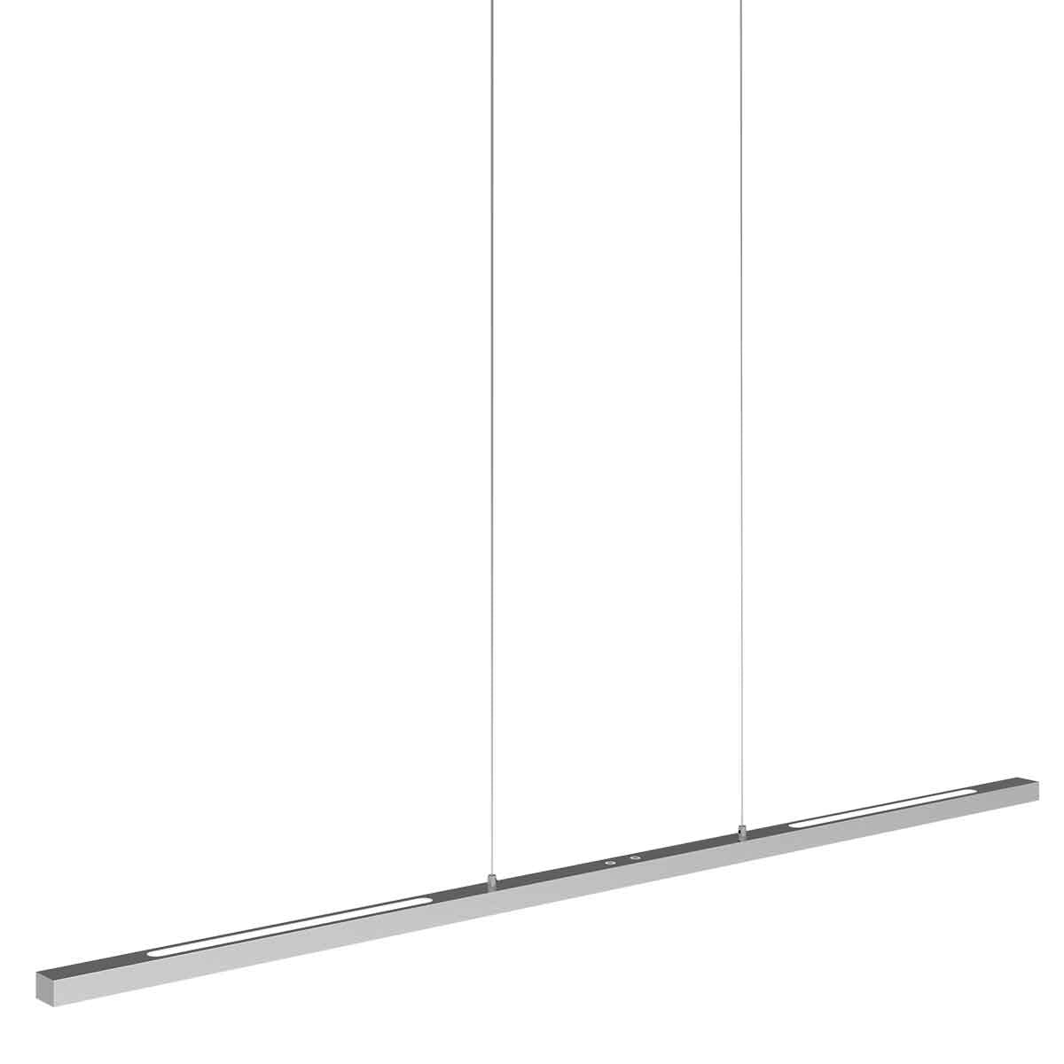 Hanglamp Bande 3994ST staal LED hanglamp met cable lift 114cm breed