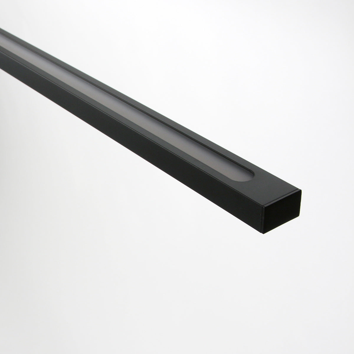 Hanglamp Bande 3994ZW zwarte LED hanglamp met cable lift 114cm breed