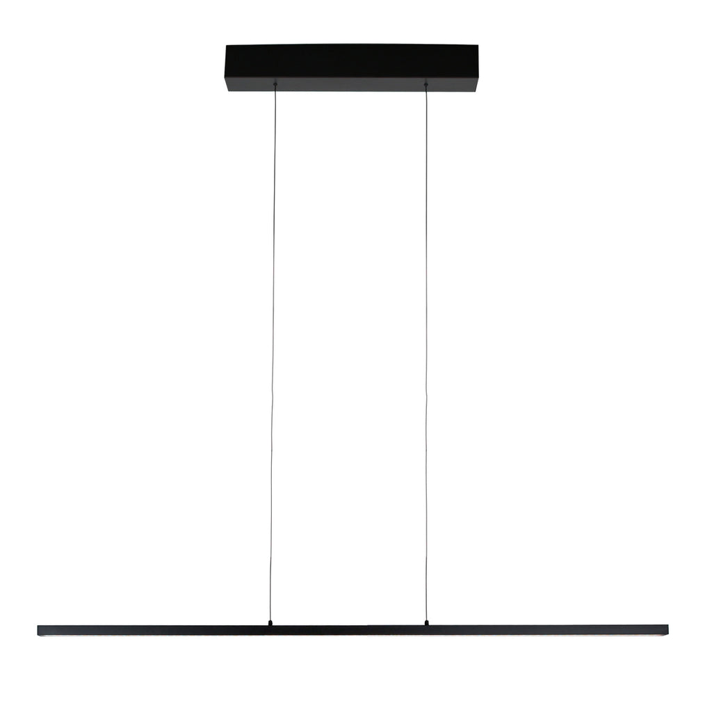 Hanglamp Bande 3994ZW zwarte LED hanglamp met cable lift 114cm breed