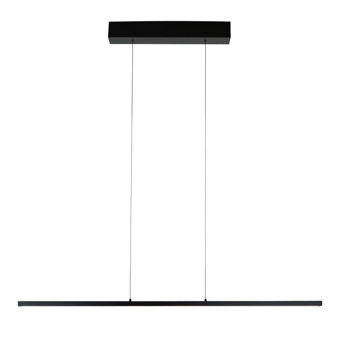 Hanglamp Bande 3994ZW zwarte LED hanglamp met cable lift 114cm breed