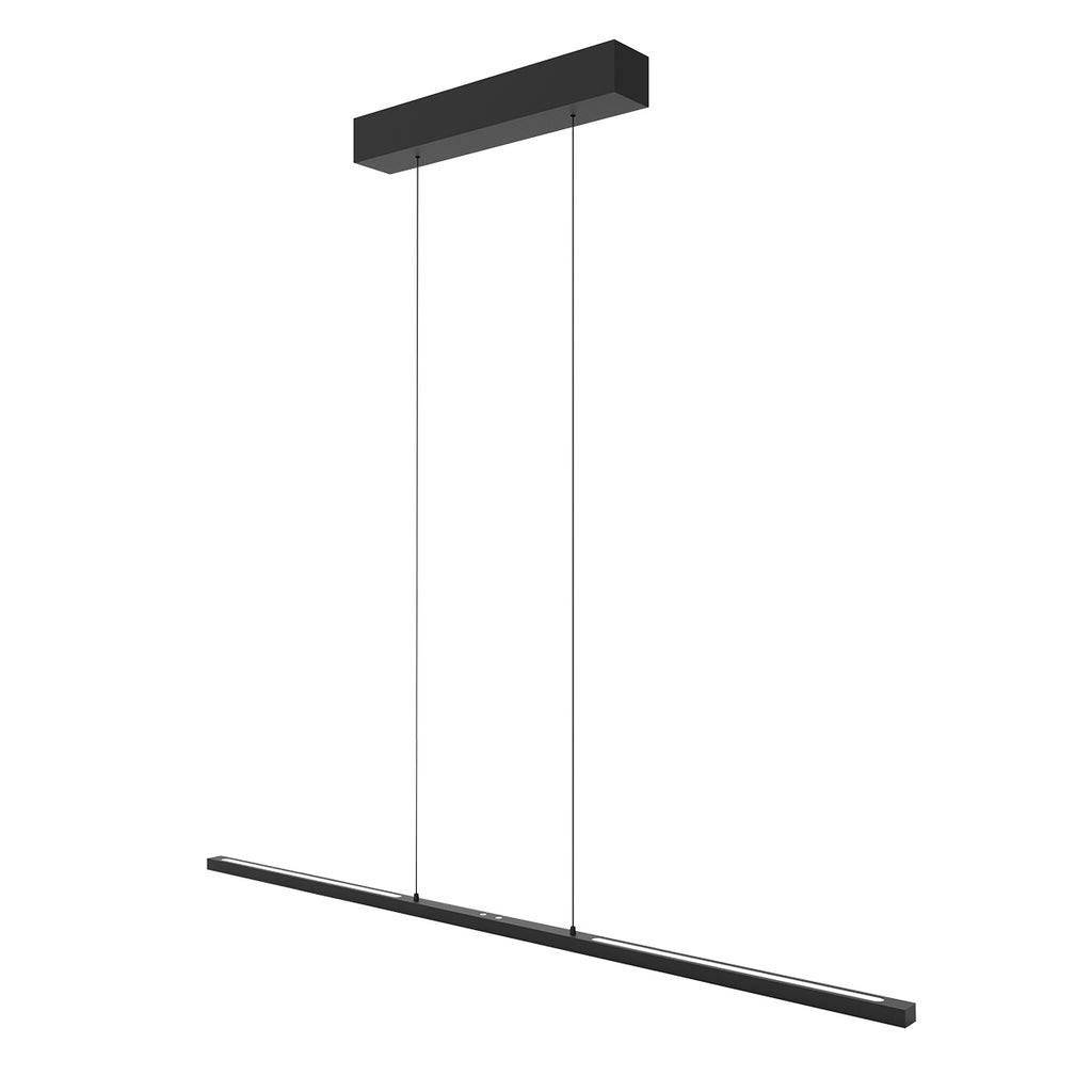 Hanglamp Bande 3994ZW zwarte LED hanglamp met cable lift 114cm breed