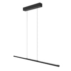 Hanglamp Bande 3994ZW zwarte LED hanglamp met cable lift 114cm breed