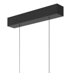 Hanglamp Bande 3994ZW zwarte LED hanglamp met cable lift 114cm breed
