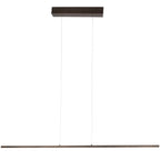 Hanglamp Bande 3995CA cacao - warm bruine hanglamp 150cm breed met cable lift