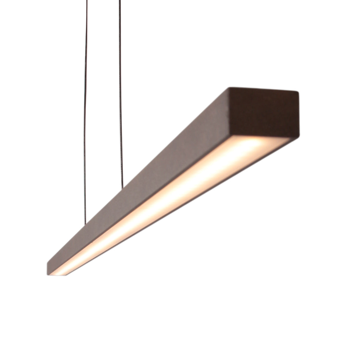 Hanglamp Bande 3995CA cacao - warm bruine hanglamp 150cm breed met cable lift