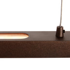 Hanglamp Bande 3995CA cacao - warm bruine hanglamp 150cm breed met cable lift