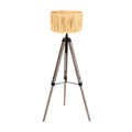 Vloerlamp Triek 4101ZW driepoot met een grass kap