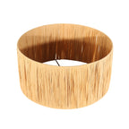 Vloerlamp Triek 4101ZW driepoot met een grass kap