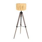 Vloerlamp Triek 4101ZW driepoot met een grass kap
