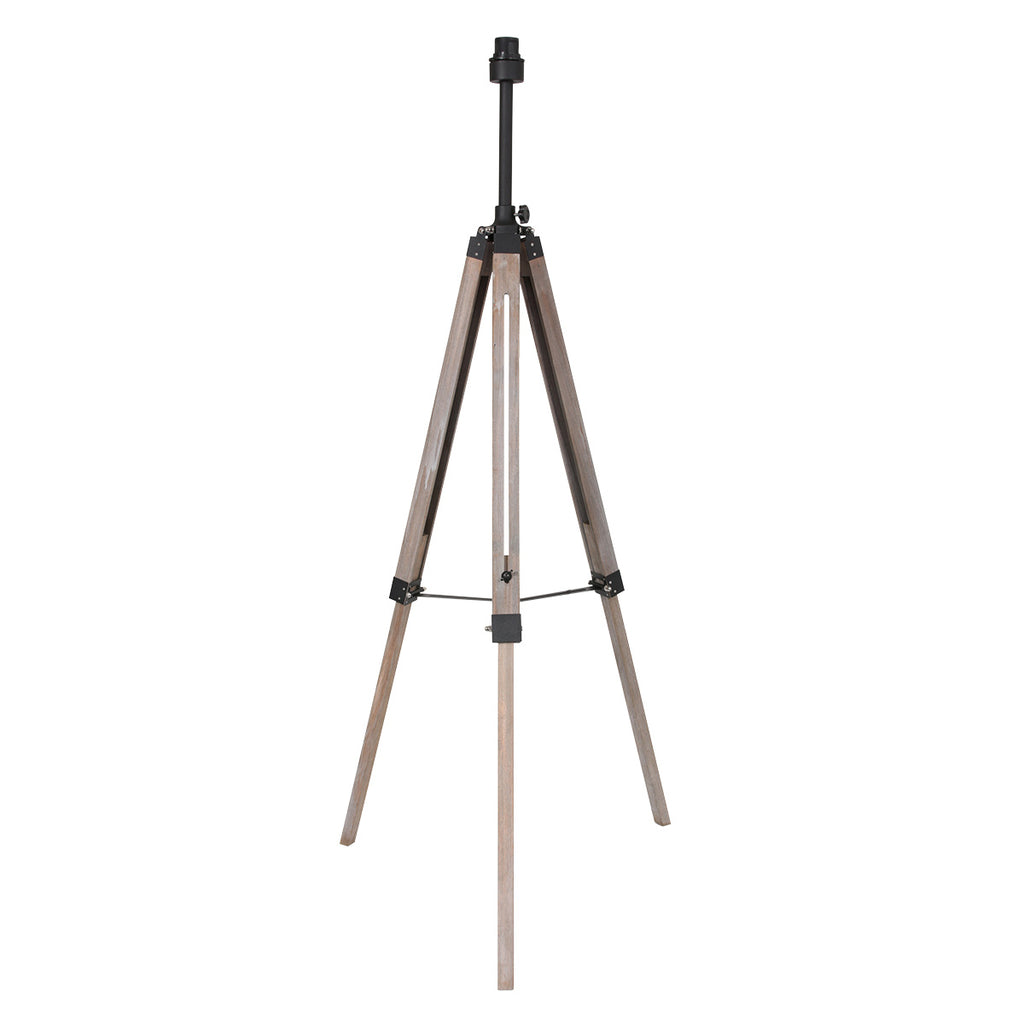 Vloerlamp Triek 4101ZW driepoot met een grass kap