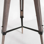 Vloerlamp Triek 4104ZW driepoot met een groene velours kap