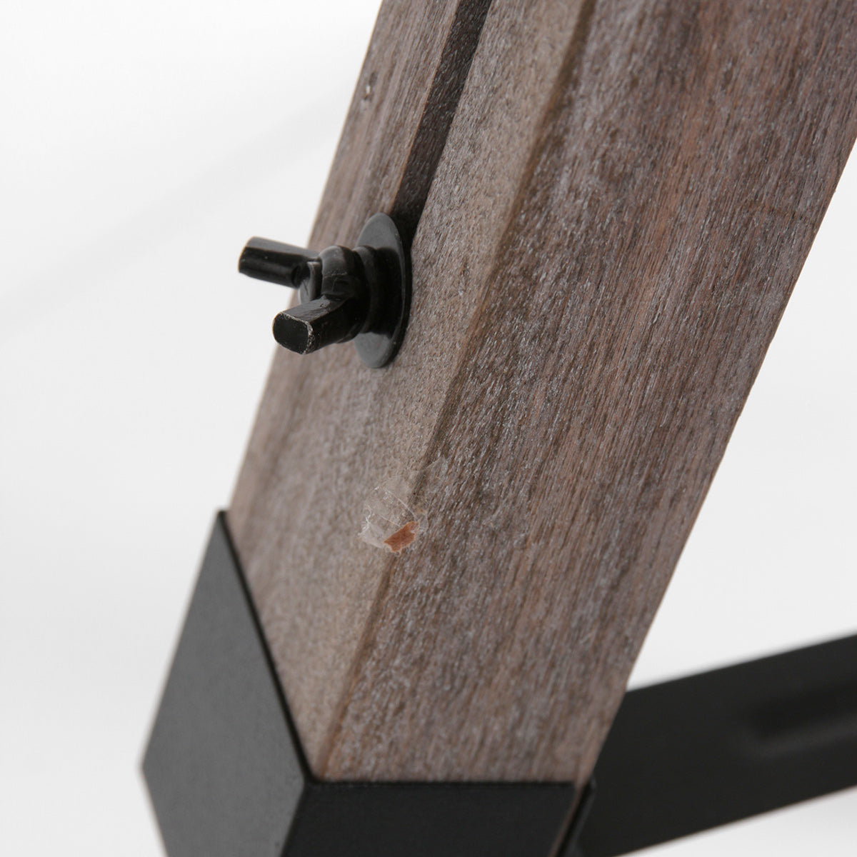 Vloerlamp Triek 4107ZW met zwart-gouden linnen kap Ø40 cm