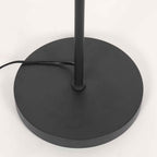 Zwarte 2 lichts vloerlamp Preto 4112ZW met GU10 fittingen