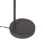 Zwarte 1 lichts tafellamp Prato 4120ZW met E14 fitting