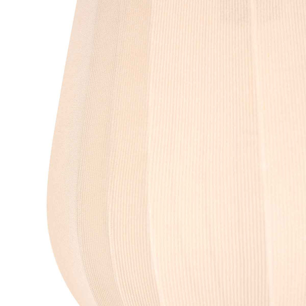 Hanglamp Sable 4124CR - warme sfeermaker met crème linnen kap Ø27 cm