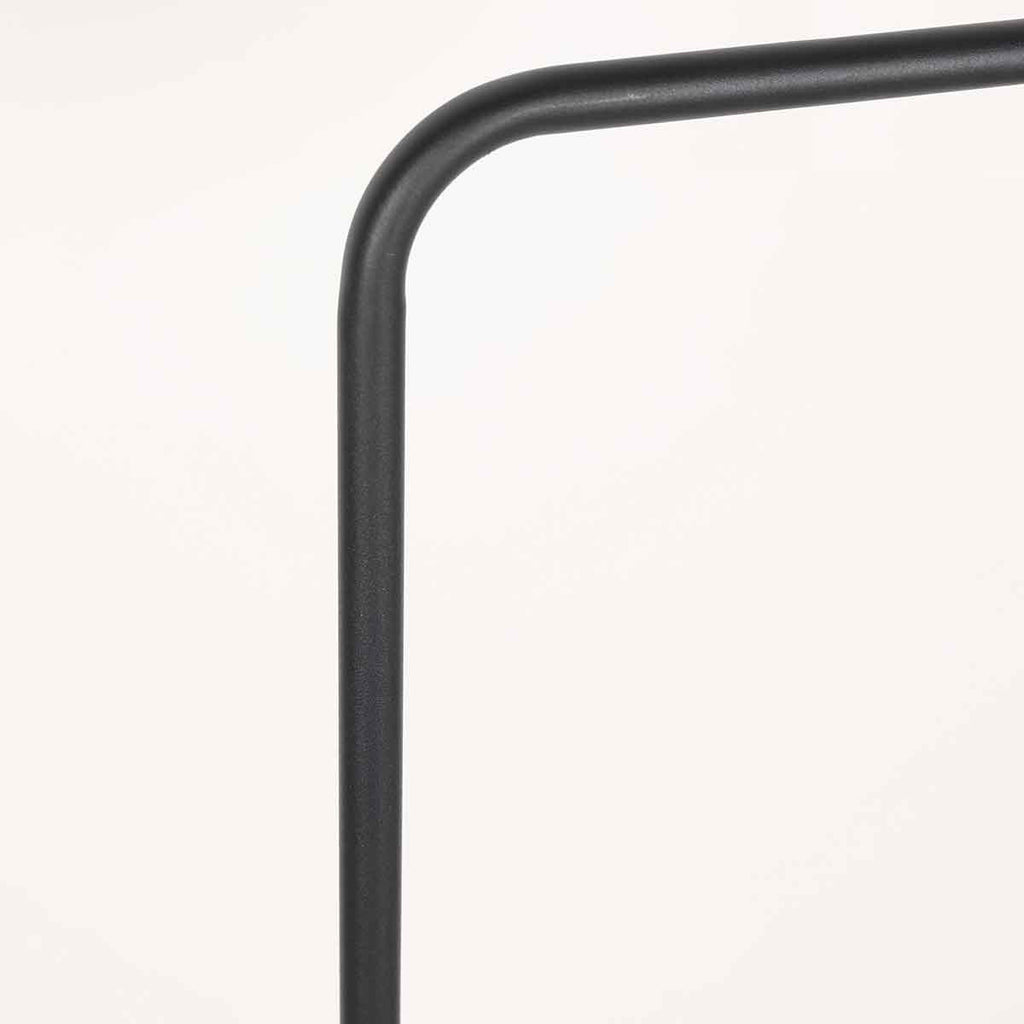 Vloerlamp Pintino 4125ZW zwart met brons GU10 leeslamp