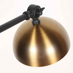 Vloerlamp Pintino 4125ZW zwart met brons GU10 leeslamp