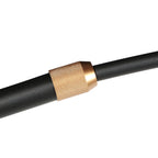Booglamp Ringlux 4130GO zwart met goud luxe LED vloerlamp