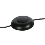 Booglamp Ringlux 4130ST staalkleurige LED vloerlamp met klasse