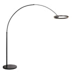 Booglamp Ringlux 4130ZW zwarte LED vloerlamp met allure