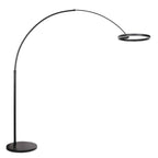 Booglamp Ringlux 4130ZW zwarte LED vloerlamp met allure