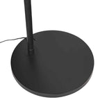 Booglamp Ringlux 4130ZW zwarte LED vloerlamp met allure