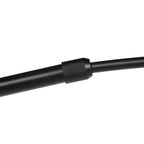 Booglamp Ringlux 4130ZW zwarte LED vloerlamp met allure