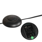 Booglamp Ringlux 4130ZW zwarte LED vloerlamp met allure