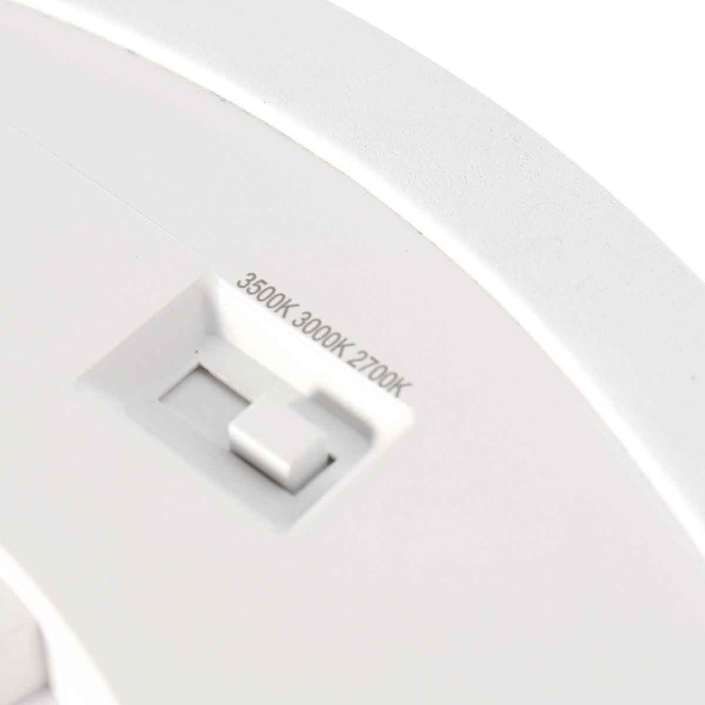 Zwarte Plafondlamp 4131ZW met 3 standen dimfunctie en lichtkleur instelbaarheid Ø20 cm