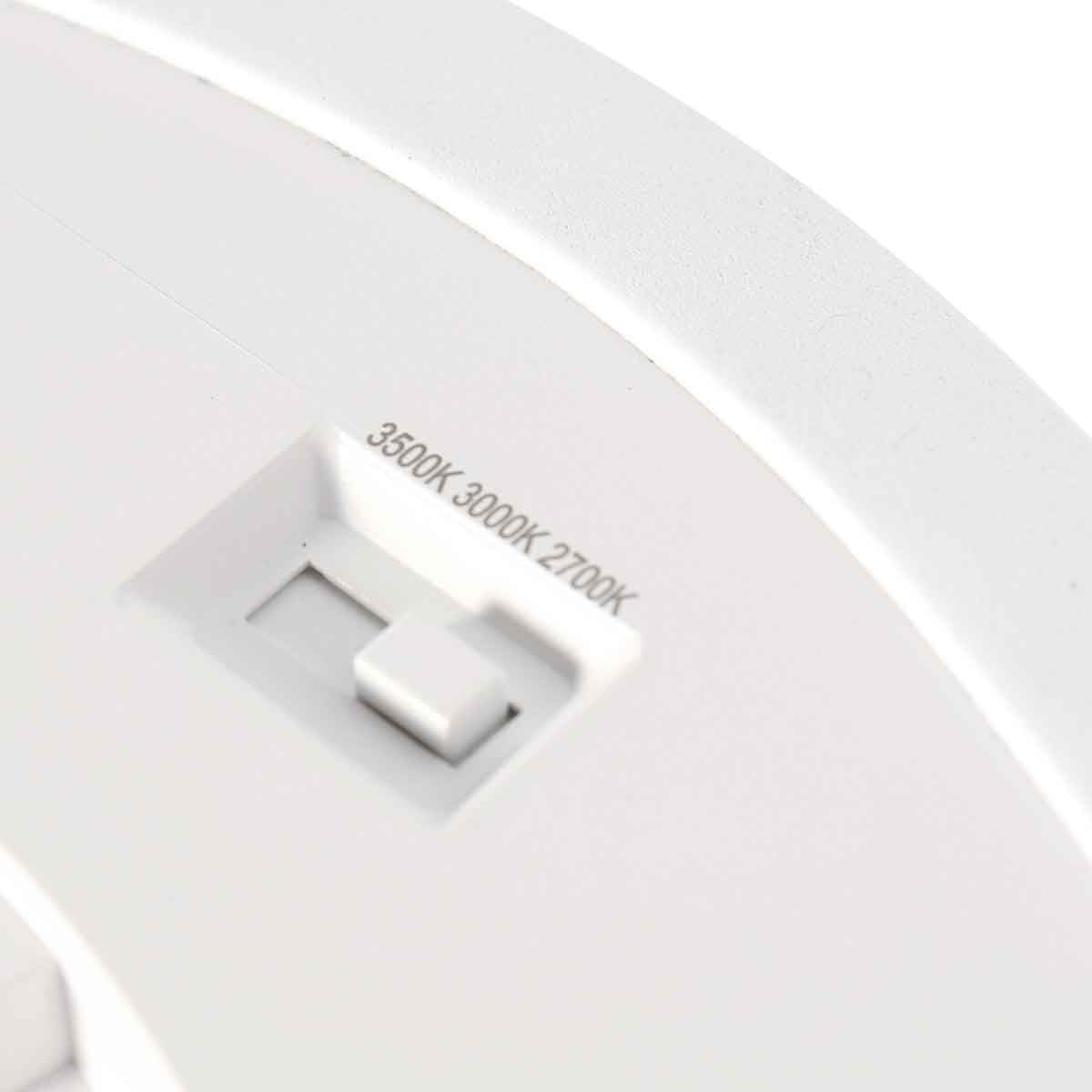 Zwarte Plafondlamp 4131ZW met 3 standen dimfunctie en lichtkleur instelbaarheid Ø20 cm