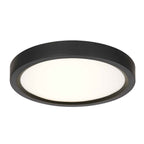 Plafondlamp Luminix 4132ZW zwarte LED lamp Ø29 cm IP44