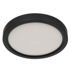 Plafondlamp Luminix 4132ZW zwarte LED lamp Ø29 cm IP44