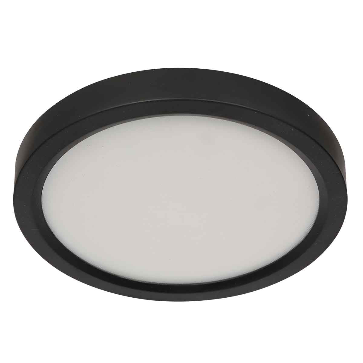 Plafondlamp Luminix 4132ZW zwarte LED lamp Ø29 cm IP44