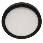 Plafondlamp Luminix 4132ZW zwarte LED lamp Ø29 cm IP44