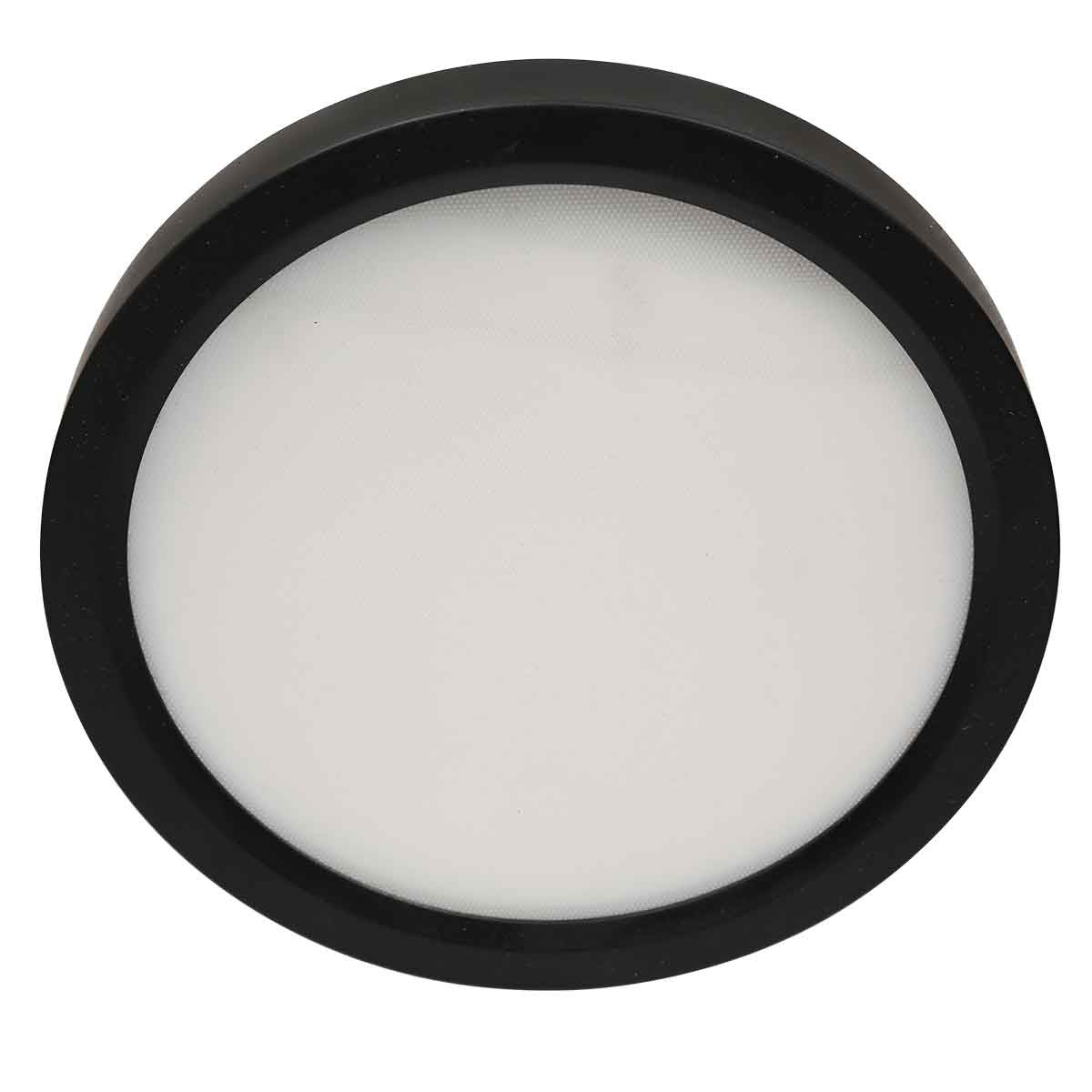 Plafondlamp Luminix 4132ZW zwarte LED lamp Ø29 cm IP44